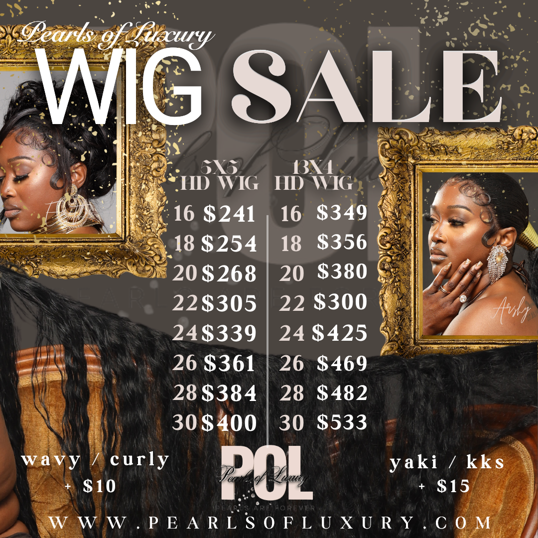 5*5 Hd Closure Wig Sale